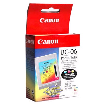 Картриджи для струйных принтеров Canon BC-06 Многоцветный Canon BC-06