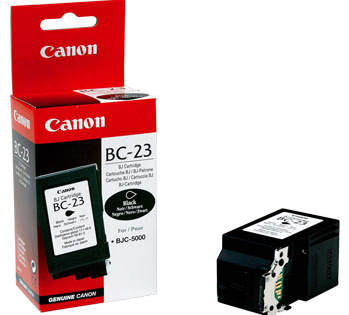 Картриджи для струйных принтеров Canon BC-23 Черный Canon BC-23
