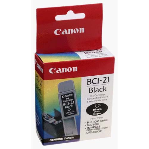 Картриджи для струйных принтеров Canon BCI-21 Black Черный Canon BCI-21 Black