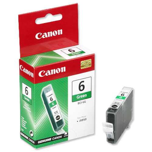 Картриджи для струйных принтеров Canon BCI-6G Зеленый Canon BCI-6G