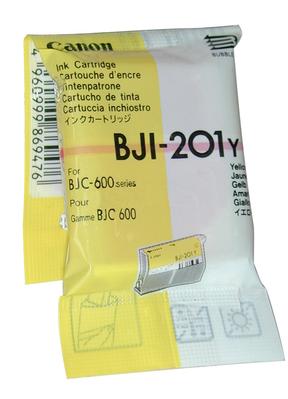 Картриджи для струйных принтеров Canon BJI-201Y Желтый Canon BJI-201Y