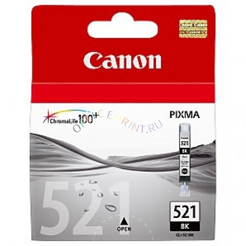 Картриджи для струйных принтеров Canon CLI-521BK Черный Canon CLI-521BK