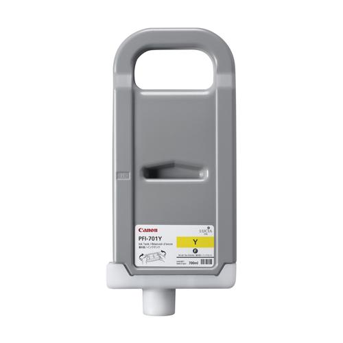 Картриджи для широкоформатных принтеров Canon PFI-701GY (0909B005) Серый Canon PFI-701GY (0909B005)